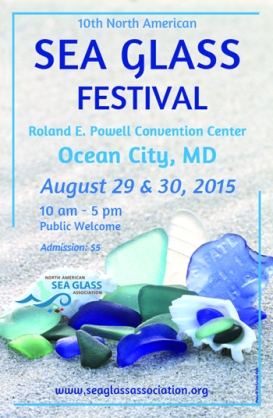 2015 SEA GLASS FESTIVAL POSTER